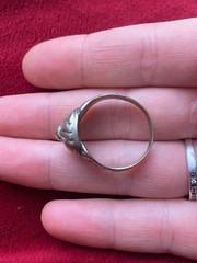 RARE Ancient Byzantine Silver Handmade Ring 189