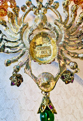 RARE & RETIRED! “NEW SCARAB IN TOWN” By Heidi Daus Egyptian Revival Style!