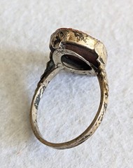 Vintage Gold Stone Jewelry Ring Is 925 All Else Gold Plate Brooch Bracelet & ER