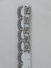 Circa 1940’s Danecraft Felch & Co. Sterling Tulip Bracelet Needs Repairs ~ Parts