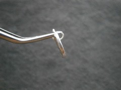 TINY Lucky Horseshoe Vintage Shiny Sterling Silver Bracelet Charm Pendant