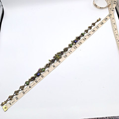 La Contessa Mary DeMarco Vintage Pewter Frog Whimsical Charm Statement Necklace