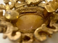 Vintage Gold Design Cameo Earrings For Men And Women