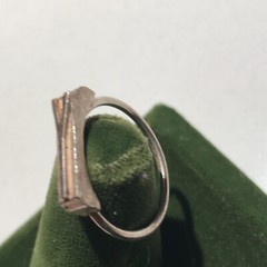 Vintage Sterling Silver Stamped Typebar Monogram “Y” Ring Size 6 ADJUSTABLE