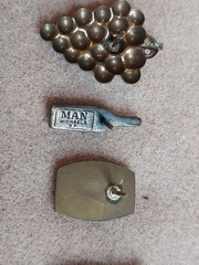 Jan Michaels S F Pin Set Grape Wine Tie Tac 5 Piece *MAN* Vintage Lot