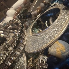 Vintage to Now Jewelry Lot, ALL WEARABLE Untested. No Broken. Box E8